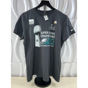 Nike Philadelphia Eagles Super Bowl LII Champs Trophy Collection Tee Men’s L
